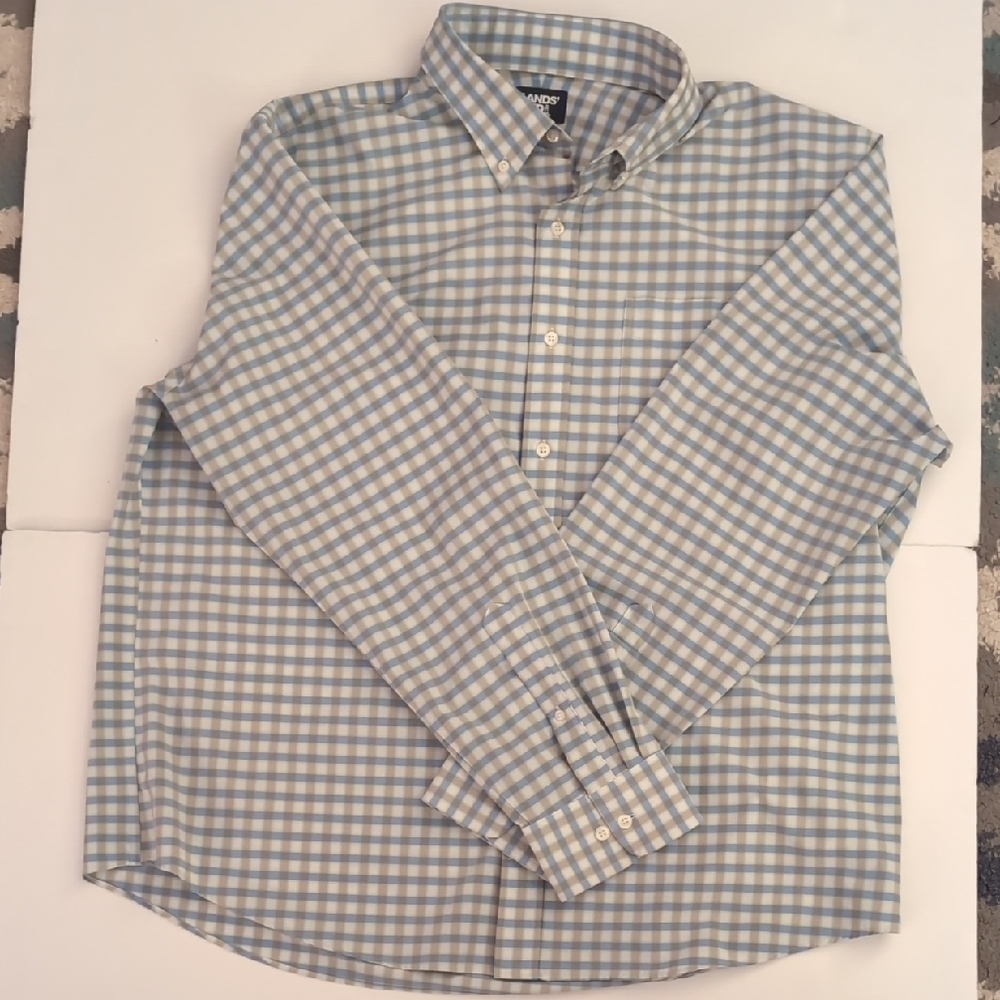 Lands End Men's Like New Button Down